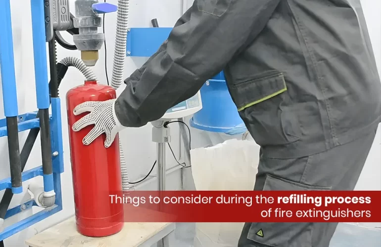 Things to consider during the refilling process